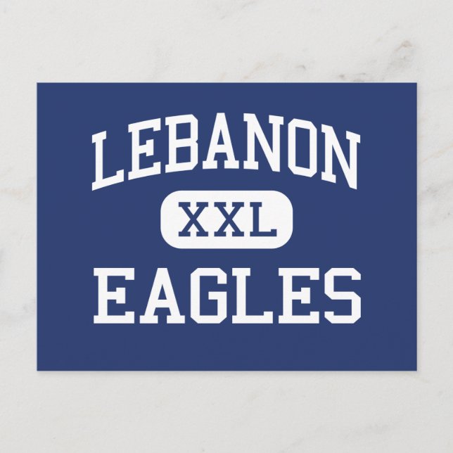 Libanon, Eagles Mitten School Libanon Oregon Vykort (Framsida)