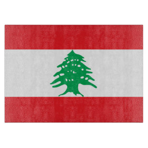 Libanon flagga