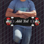 Libanon Flagga och Karta om flickans ansikte Mini Skateboard Bräda 18,5 Cm<br><div class="desc">Libanons Flagga på den vackra Porträtten med Cedar Träd Symbol of Strength and Resistance Vector Art Illustration Copyright BluedarkArt ChameleonArt</div>