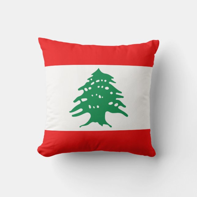 Libanon Flagga x Flagga Pillow Kudde (Framsida)