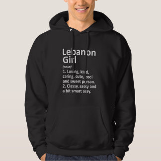 Libanon Girl Ky Kentucky Funny City Roots Hoodie