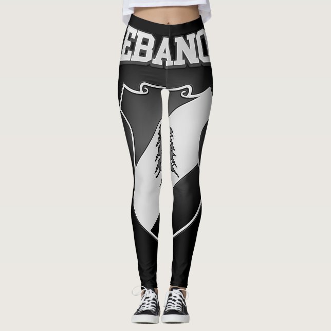Libanon Jackande av Arm Leggings (Framsida)