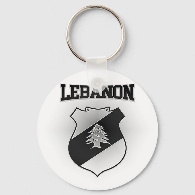 Libanon Jackande av Arm Nyckelring (Framsida)