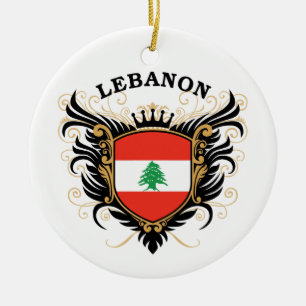 Libanon Julgransprydnad Keramik