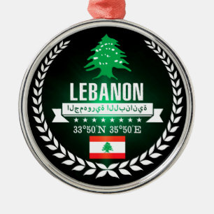 Libanon Julgransprydnad Metall