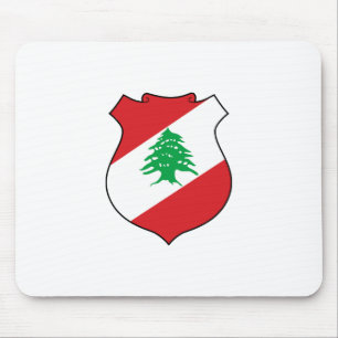 Libanon landskol vapen symbol emblem flagga musmatta