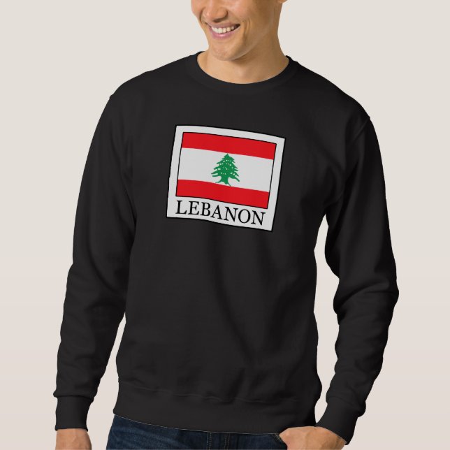 Libanon Lång Ärmad Tröja (Framsida)