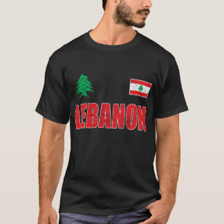 Libanon,libaneser,Flagga av Libanon,Libanon Flagga T Shirt