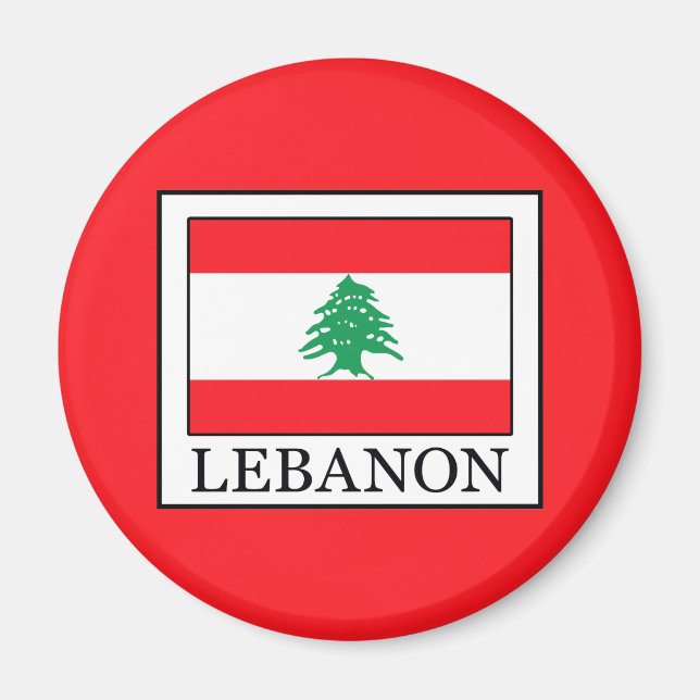 Libanon Magnet (Framsidan)