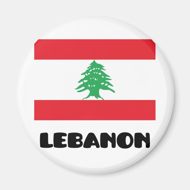Libanon Magnet (Framsidan)