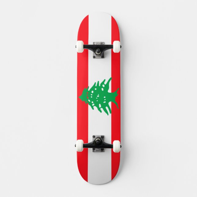 Libanon Mini Skateboard Bräda 18,5 Cm (Framsida)