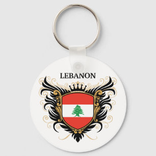 Libanon [personalize] nyckelring