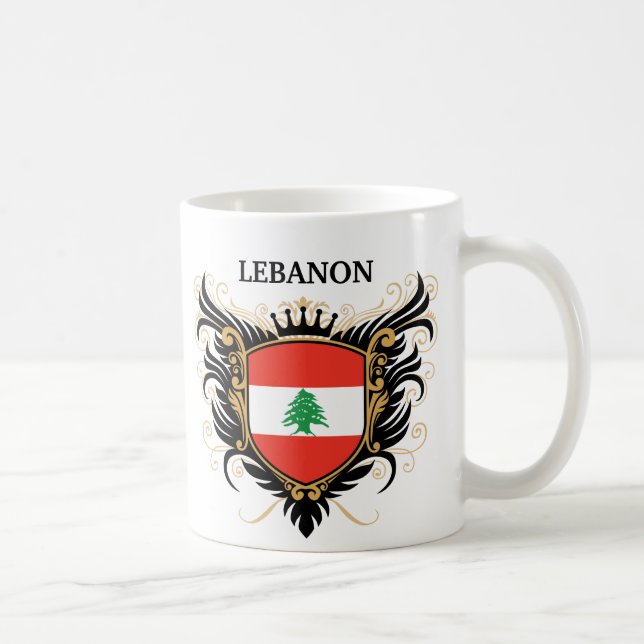 Libanon [personifiera], kaffemugg (Höger)