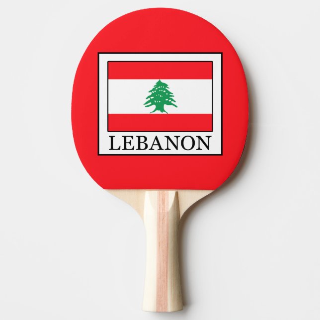 Libanon Pingisracket (Framsidan)