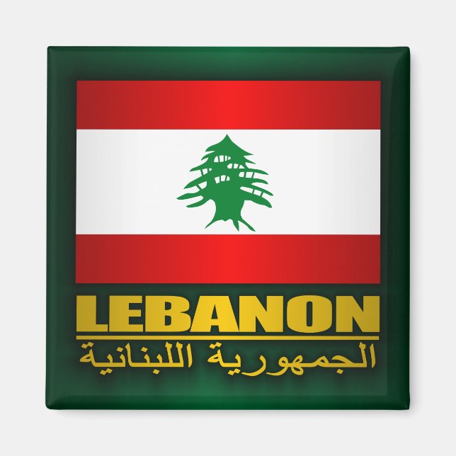 Libanon-Pridet Magnet (Framsidan)