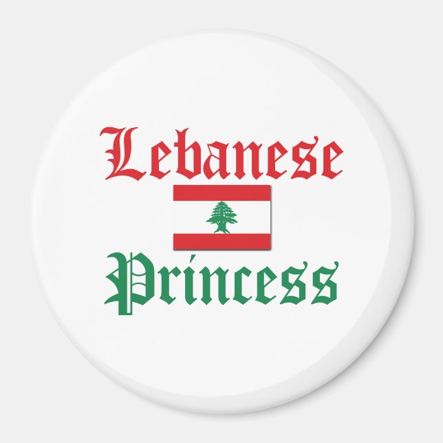Libanon Princess Magnet (Framsidan)