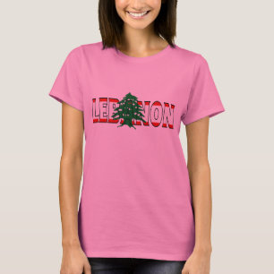Libanon skjorta tee shirt