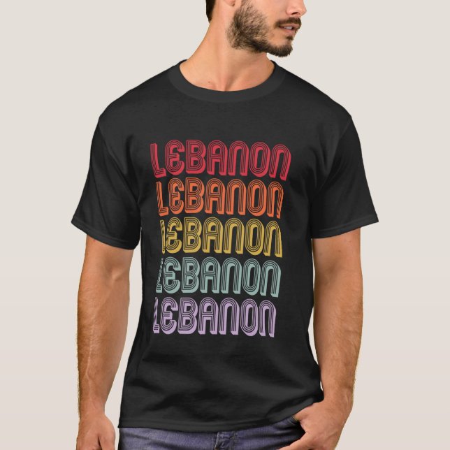 Libanon T Shirt (Framsida)
