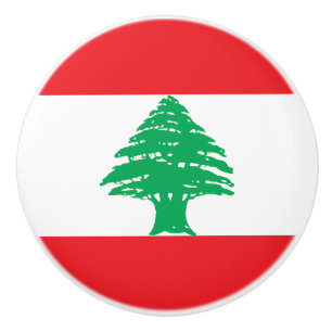 Libanonflagga Knopp