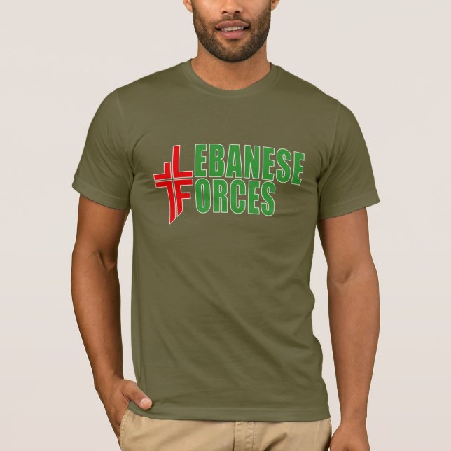 Libanons Anpassningsbar Logotyp Tröja (Framsida)