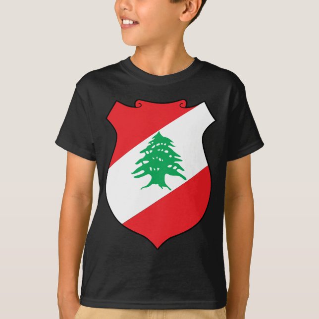 Libanons emblem t-shirt (Framsida)