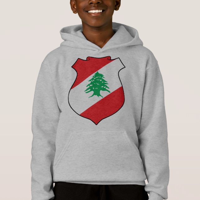 Libanons emblem t shirt (Framsida)