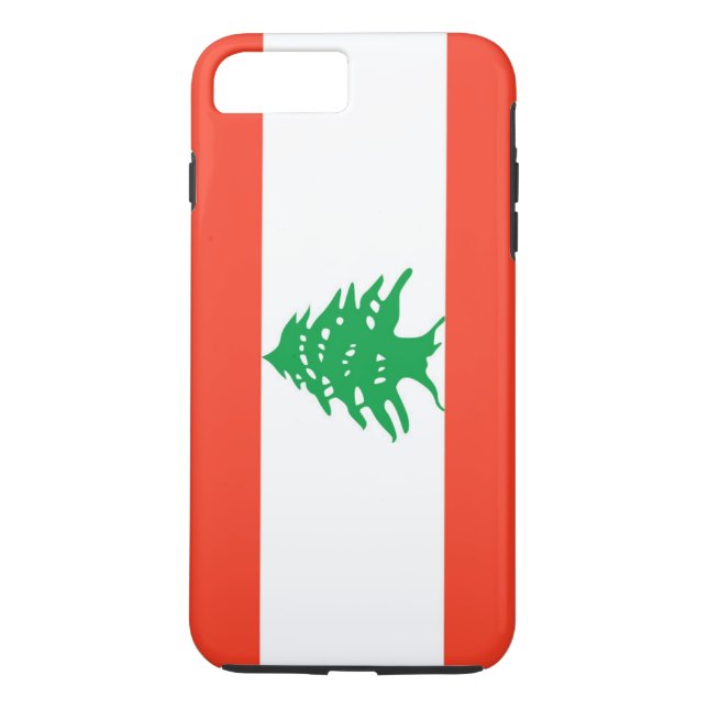 Libanons flagga Case-Mate iPhone skal (Baksida)