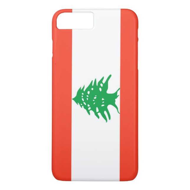 Libanons flagga Case-Mate iPhone skal (Baksida)
