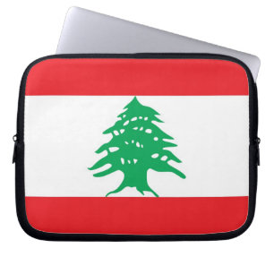 Libanons Flagga Laptop sleeve
