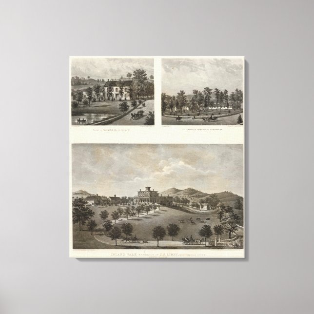 Libby, Halstead-bostad Canvastryck (Framsida)