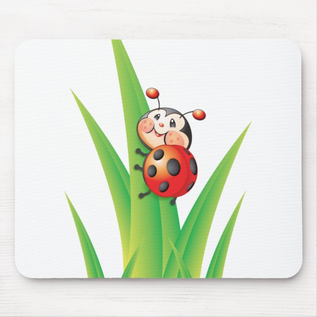 Libby nyckelpigan Mousepad Musmatta (Framsidan)