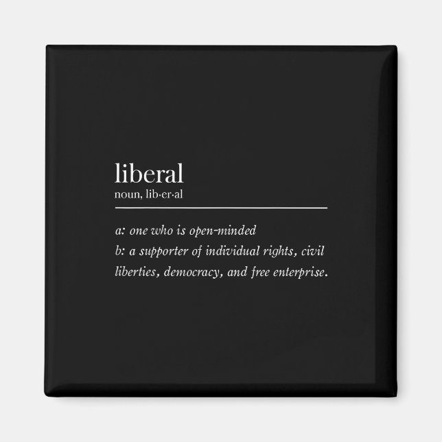 Liberal definition magnet (Framsidan)