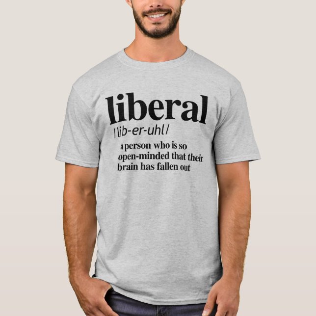 LIBERAL DEFINITION T SHIRT (Framsida)