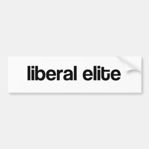 Liberal Elite Bildekal