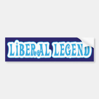 Liberal förklaring / Röstblåmärke Bildekal