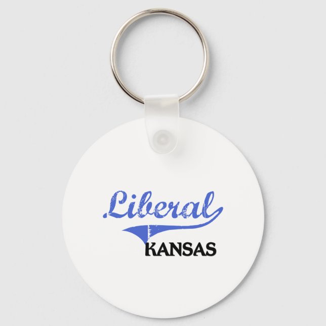 Liberal Kansas City Classic Nyckelring (Framsida)
