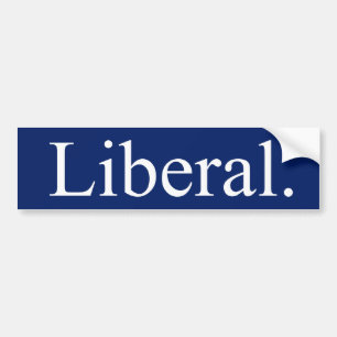 Liberal person bildekal