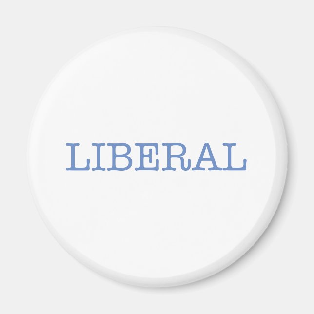 Liberal person magnet (Framsidan)