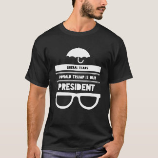 Liberal person river den roliga Donald Trump T Shirt
