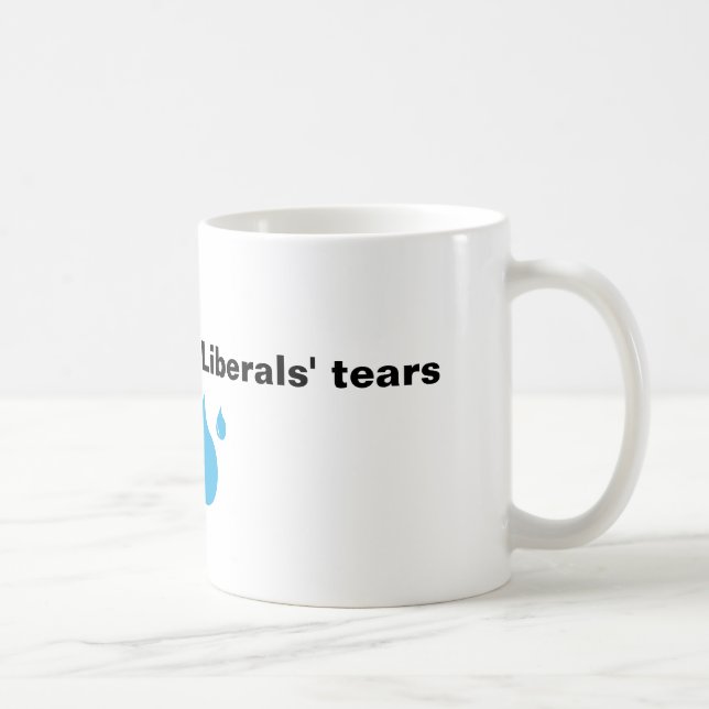 Liberal person tårar kaffemugg (Höger)
