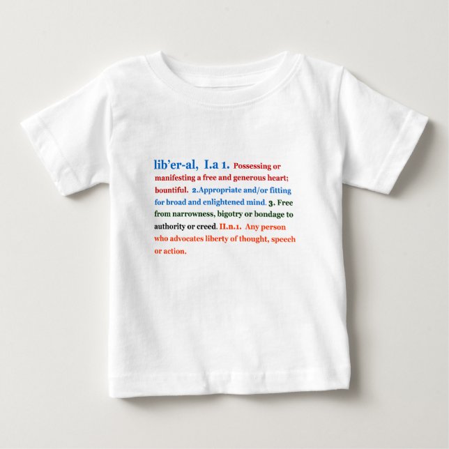 Liberal person tee (Framsida)