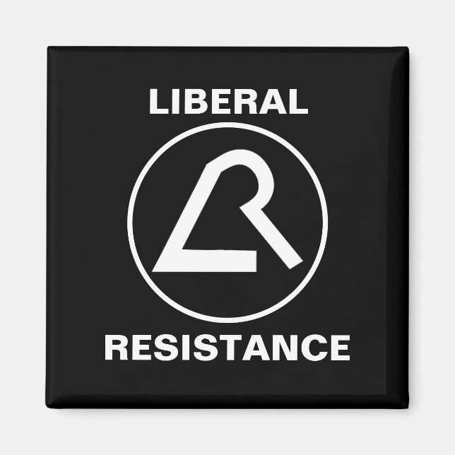 Liberal Resistance Magnet (Framsidan)