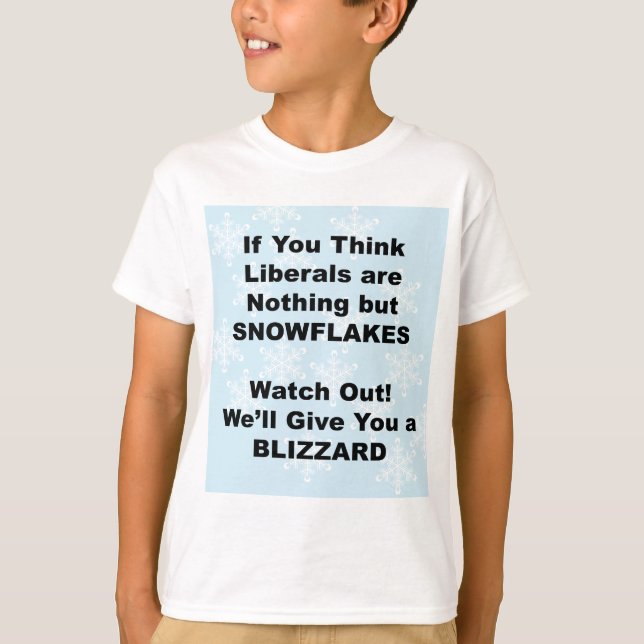 Liberal Snöstorm T-shirt (Framsida)