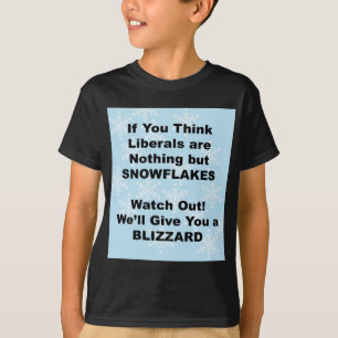 Liberal Snöstorm T Shirt