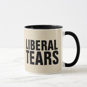 LIBERAL TÅRAR Funny Kaffe koppar