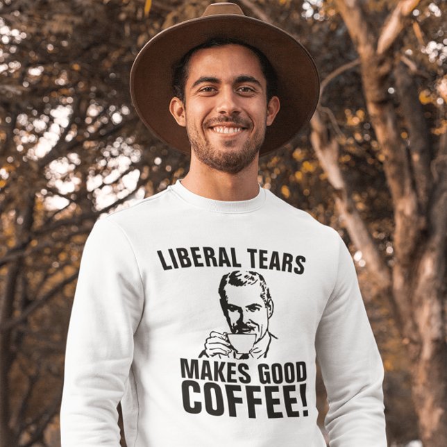 LIBERAL TÅRAR GÖR BRA KOFFEE! Manar-Shirts T Shirt (Skapare uppladdad)