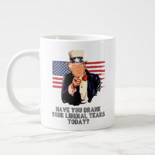 Liberal Tårar-kaffe Mugg Jumbo Mugg