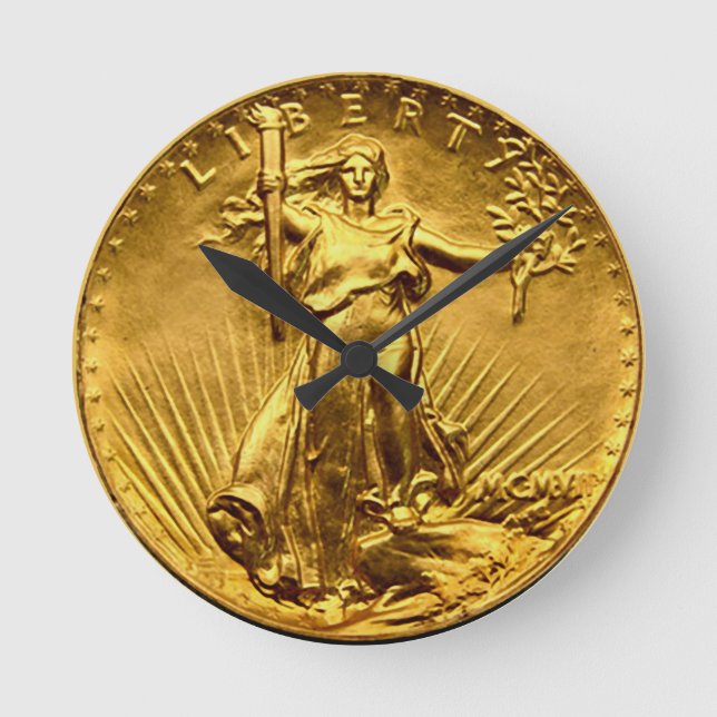 Liberala dollar rund klocka (Framsida)