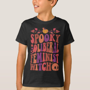 Liberala feministiska feministiska Halloween-citat T Shirt
