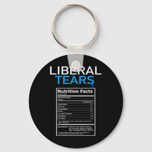 Liberala Tårar Anti Liberal Pro Trump Republican Nyckelring